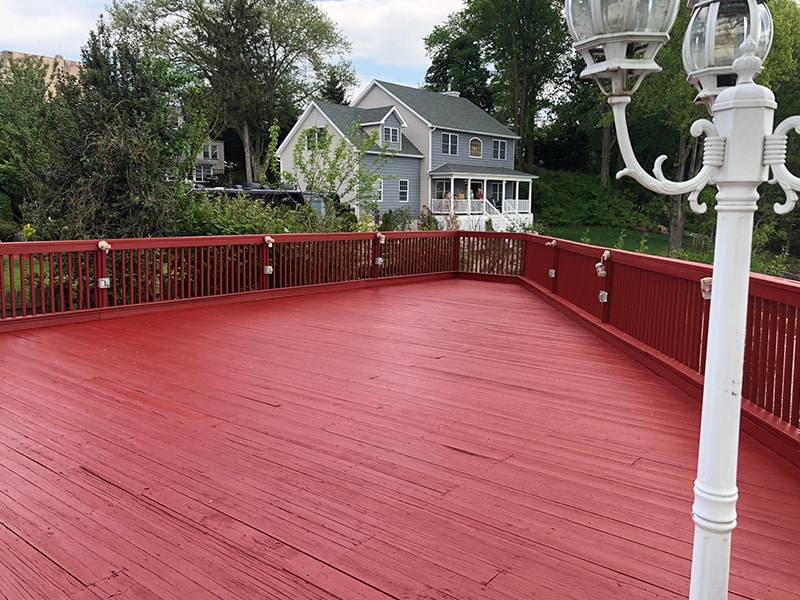 Deck staining and power washing in NJ | Deck builder & Repair | Pressure washing | Home Interior & Interior Makeover | Bathroom remodel | Porch repair in Hardwick NJ